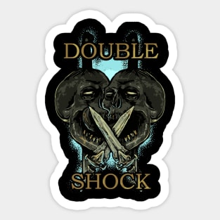 Double Shock Sticker